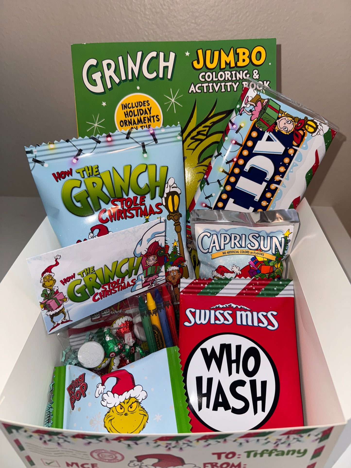 Grinch Christmas box